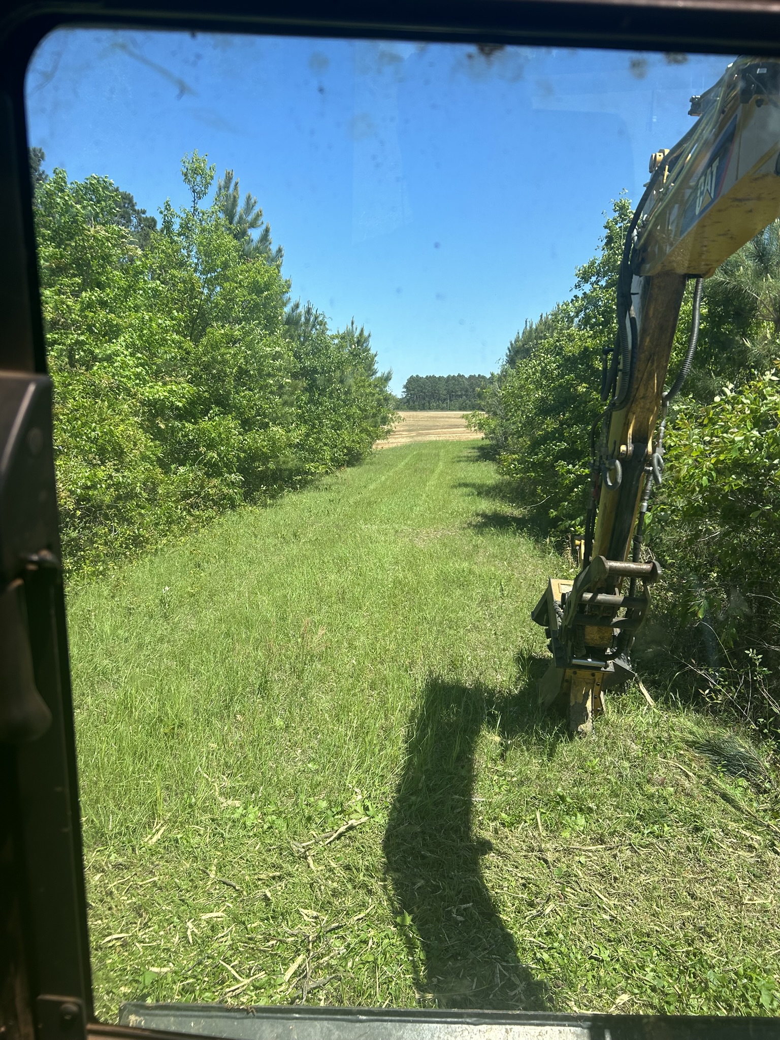 Pond construction project